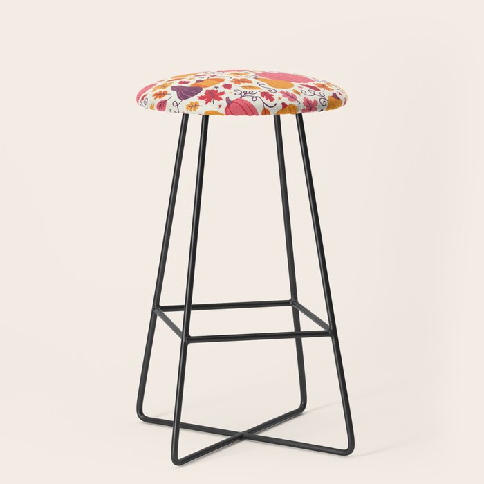 Cozy Pumpkin Patch Stool Gallery Image 1