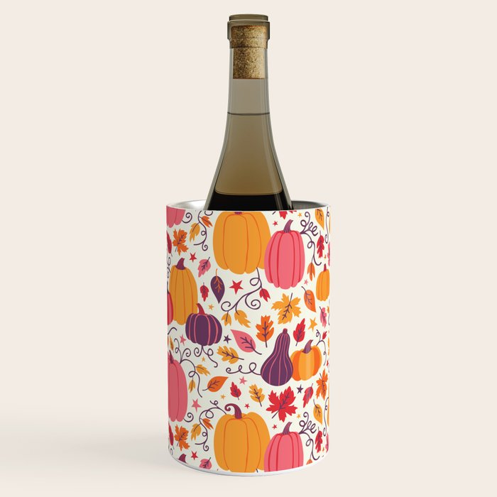 Cozy Pumpkin Patch Wine Chiller Gallery Image 3