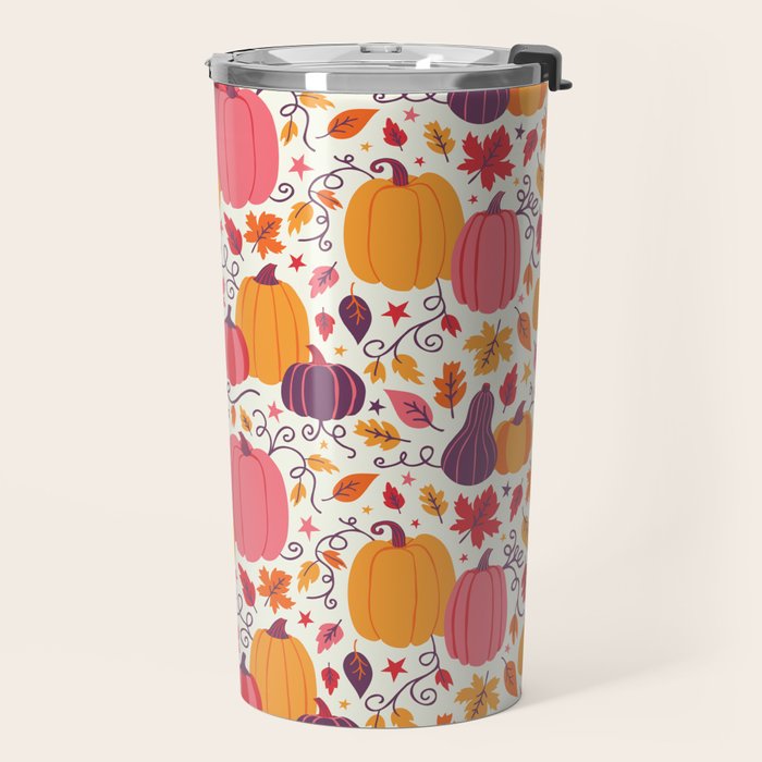 Cozy Pumpkin Patch Travel Mug Gallery Image 2