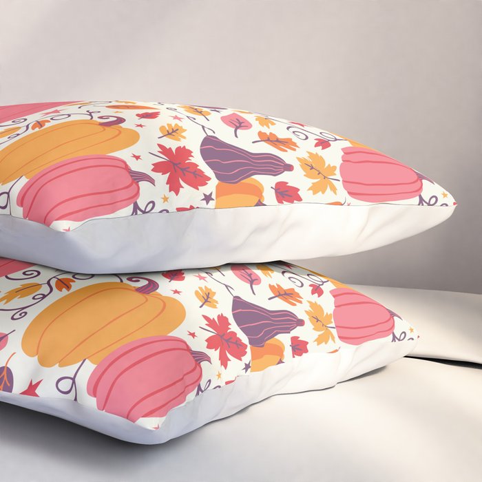 Cozy Pumpkin Patch Pillow Sham Gallery Image 3
