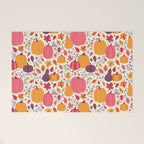 Cozy Pumpkin Patch Welcome Mat Gallery Image 1