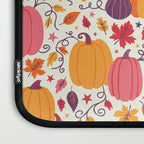 Cozy Pumpkin Patch Laptop Sleeve Gallery Image 3
