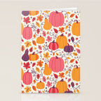 Cozy Pumpkin Patch Stationery Card Gallery Image 2