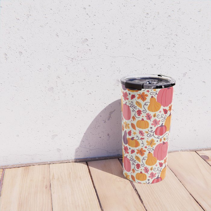 Cozy Pumpkin Patch Travel Mug Gallery Image 4