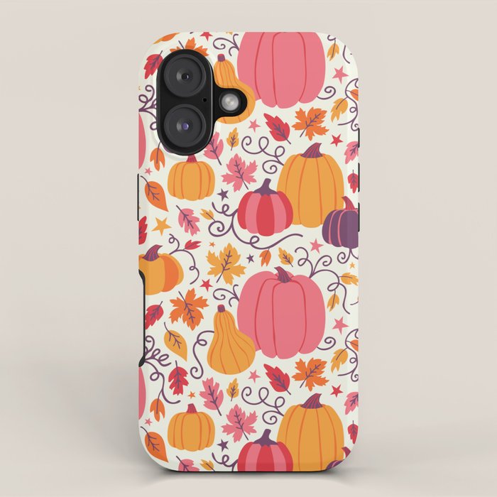 Cozy Pumpkin Patch iPhone Case Gallery Image 1