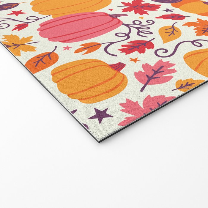 Cozy Pumpkin Patch Welcome Mat Gallery Image 2