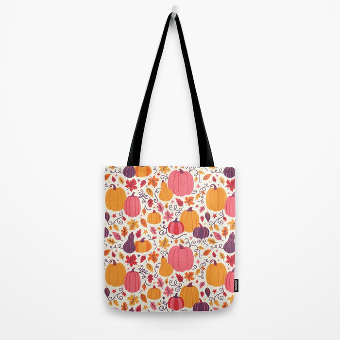 Cozy Pumpkin Patch Tote Bag Gallery Image 2