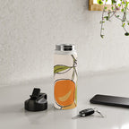 Modern Minimalist Oranges Water Bottle Gallery Image 4