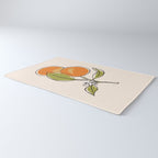 Modern Minimalist Oranges Rug Gallery Image 3