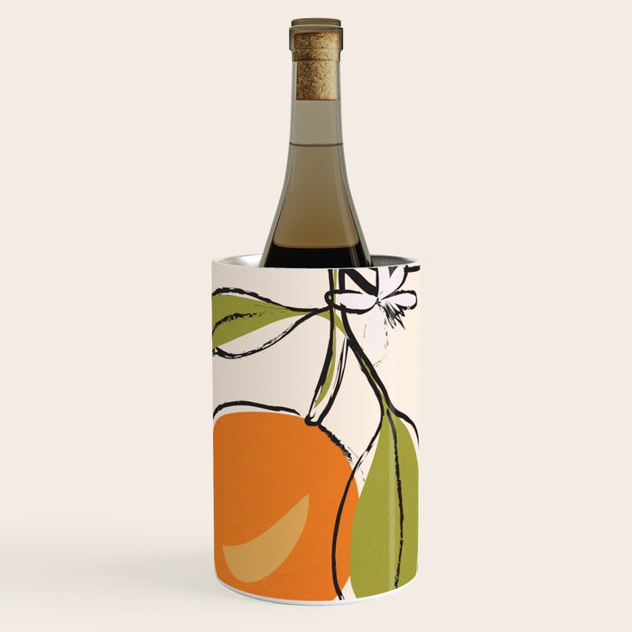 Modern Minimalist Oranges Wine Chiller Gallery Image 1