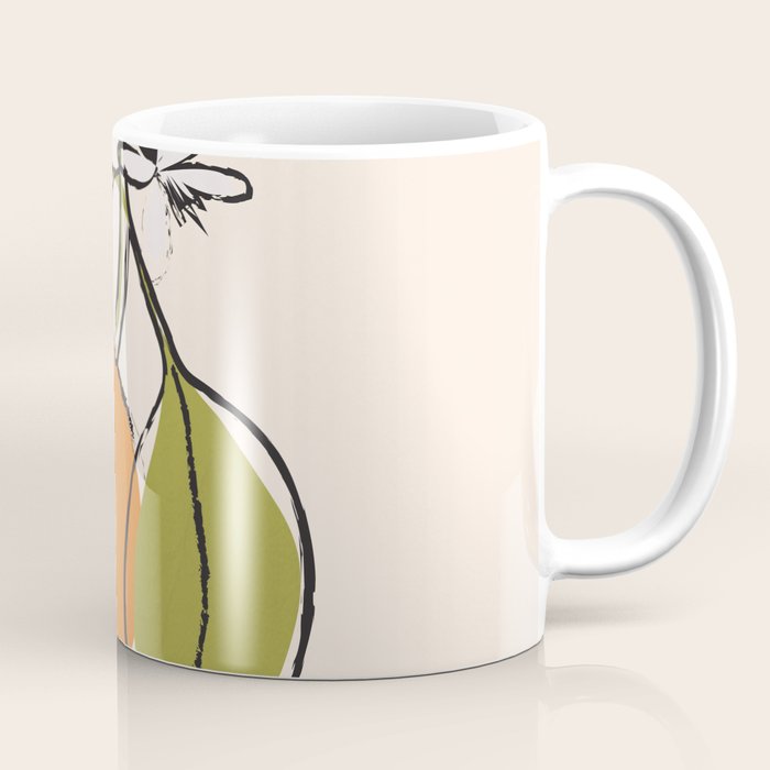 Modern Minimalist Oranges Coffee Mug Gallery Image 1