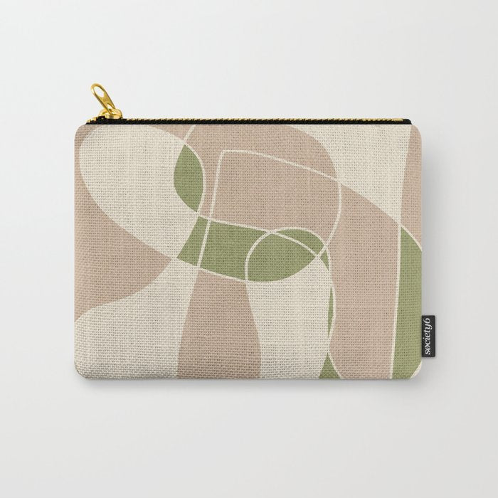 Modern Abstract Minimal Art 24 Carry All Pouch Gallery Image 1