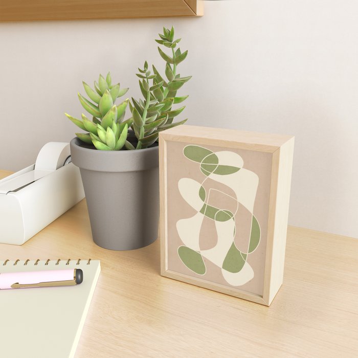 Modern Abstract Minimal Art 24 Mini Art Print Gallery Image 2