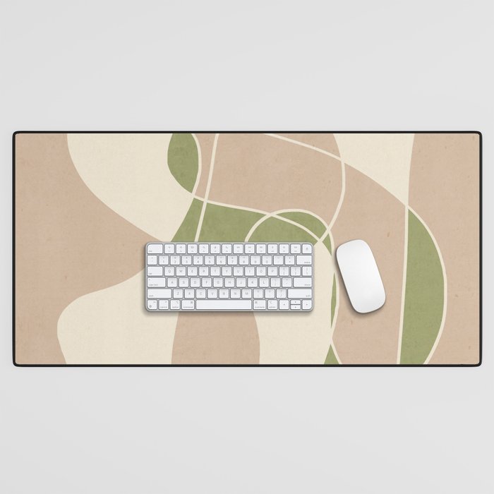 Modern Abstract Minimal Art 24 Desk Mat Gallery Image 1