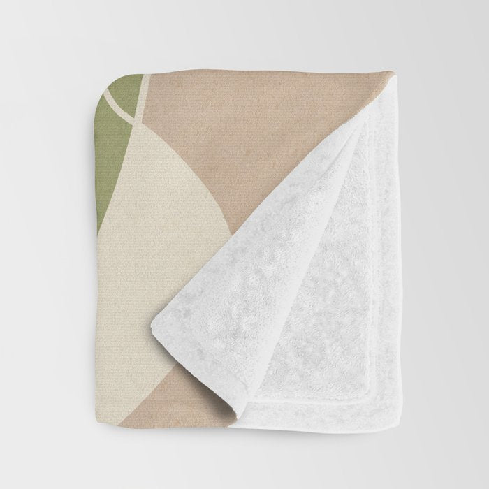 Modern Abstract Minimal Art 24 Throw Blanket Gallery Image 3