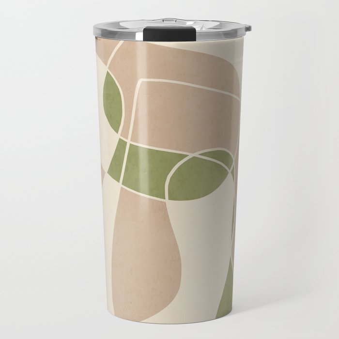 Modern Abstract Minimal Art 24 Travel Mug Gallery Image 1