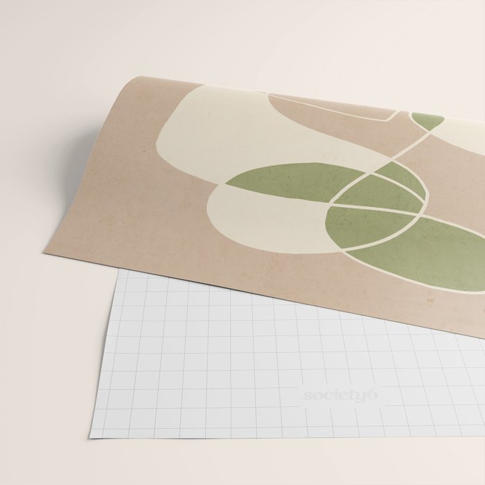 Modern Abstract Minimal Art 24 Wrapping Paper Gallery Image 2