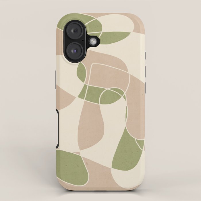 Modern Abstract Minimal Art 24 iPhone Case Gallery Image 1