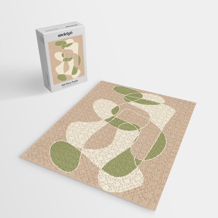 Modern Abstract Minimal Art 24 Jigsaw Puzzle Gallery Image 2