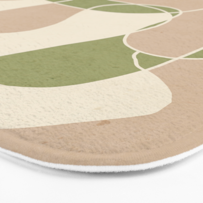 Modern Abstract Minimal Art 24 Bath Mat Gallery Image 3