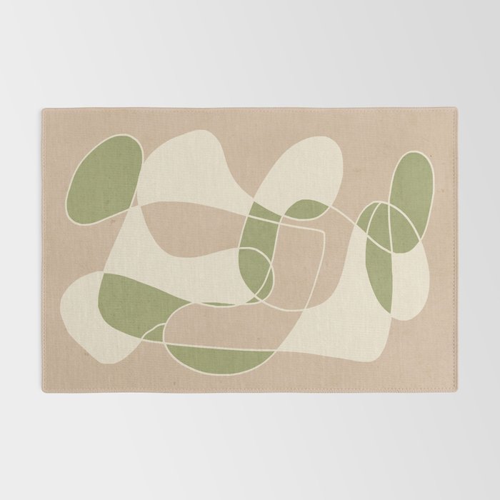 Modern Abstract Minimal Art 24 Rug Gallery Image 2