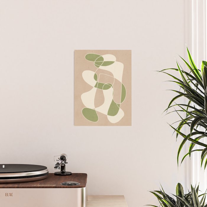 Modern Abstract Minimal Art 24 Poster Gallery Image 2