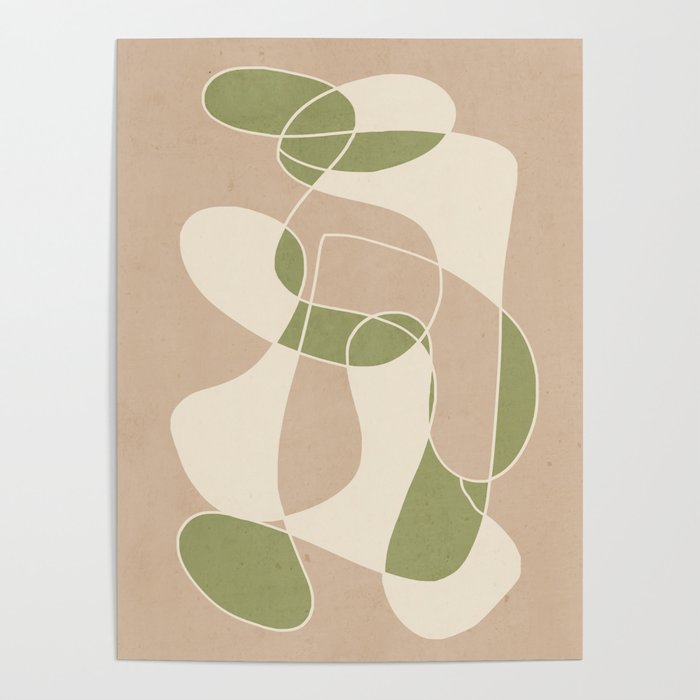 Modern Abstract Minimal Art 24 Poster Gallery Image 4