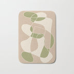 Modern Abstract Minimal Art 24 Bath Mat Gallery Image 1