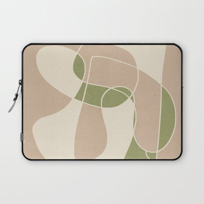 Modern Abstract Minimal Art 24 Laptop Sleeve Gallery Image 1