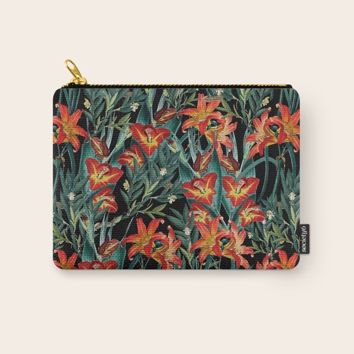 Botanical Night Garden Carry All Pouch Gallery Image 1