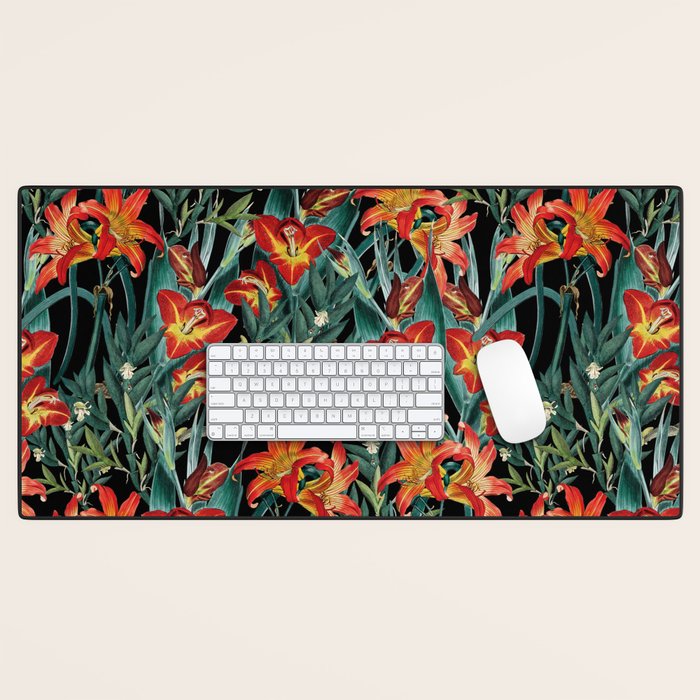 Botanical Night Garden Desk Mat Gallery Image 1