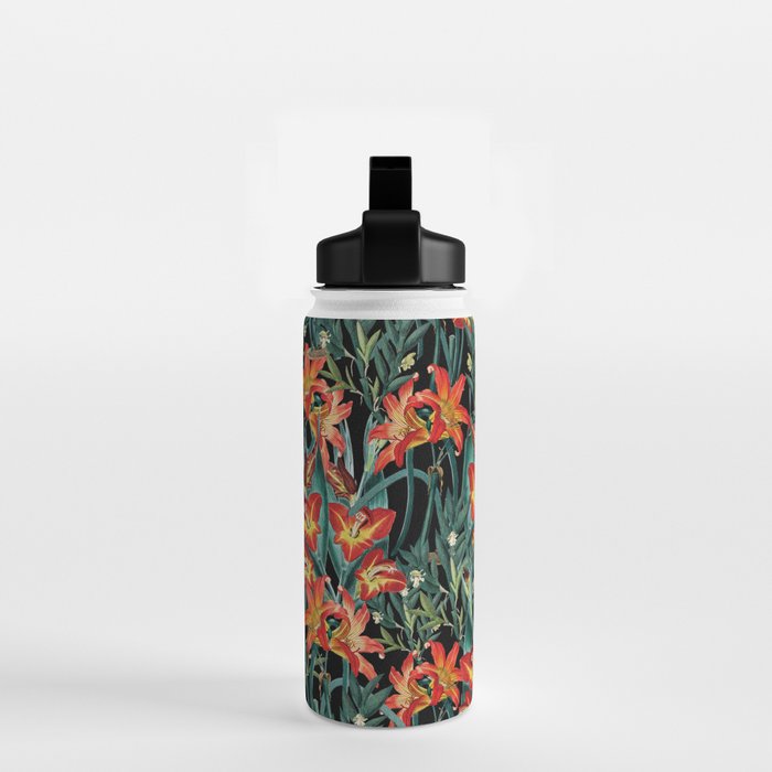 Botanical Night Garden Water Bottle Gallery Image 2