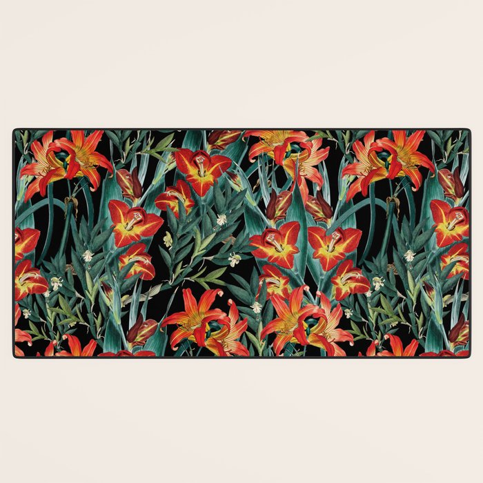Botanical Night Garden Desk Mat Gallery Image 3