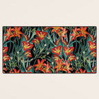 Botanical Night Garden Desk Mat Gallery Image 3