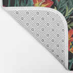 Botanical Night Garden Bath Mat Gallery Image 2