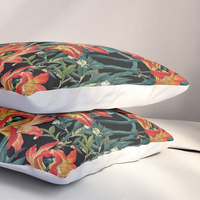 Botanical Night Garden Pillow Sham Gallery Image 3