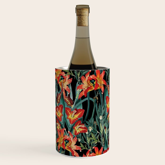 Botanical Night Garden Wine Chiller Gallery Image 3