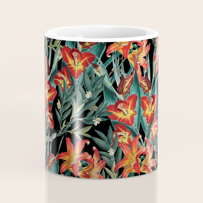 Botanical Night Garden Coffee Mug Gallery Image 4