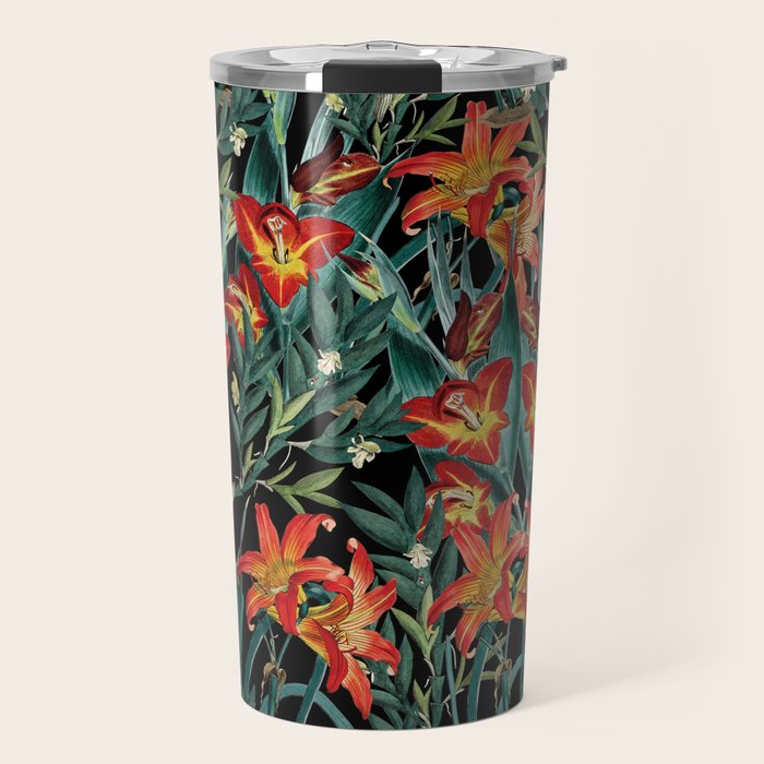 Botanical Night Garden Travel Mug Gallery Image 1