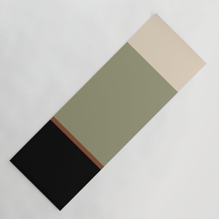 Contemporary Color Block XLVIII Yoga Mat Gallery Image 1