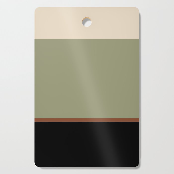 Contemporary Color Block XLVIII Cutting Board Gallery Image 1