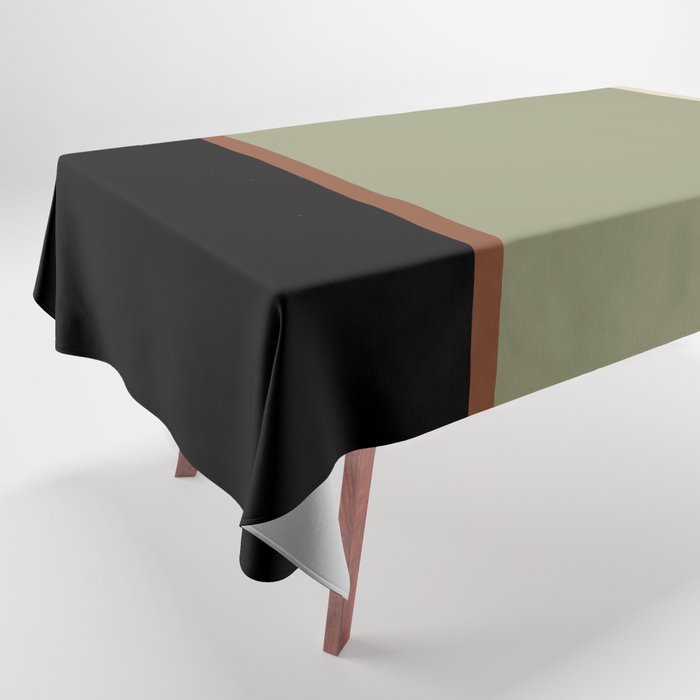 Contemporary Color Block XLVIII Tablecloth Gallery Image 1