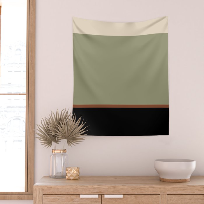 Contemporary Color Block XLVIII Wall Tapestry Gallery Image 2