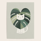 Cat an Plant 62: A Green Lion Poster Gallery Image 4
