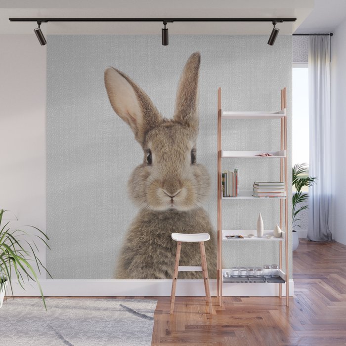 Rabbit - Colorful Wall Mural Gallery Image 1