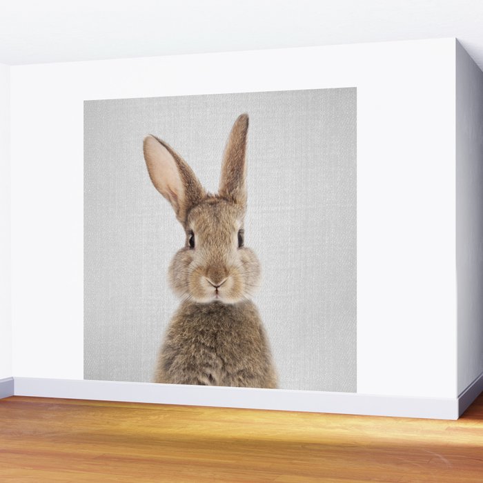 Rabbit - Colorful Wall Mural Gallery Image 2
