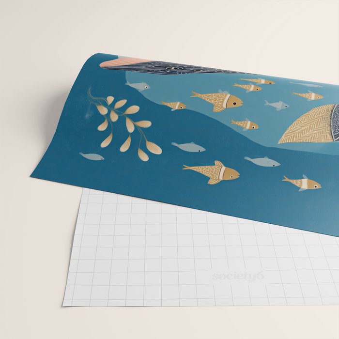 Ocean Lullaby Wrapping Paper Gallery Image 2