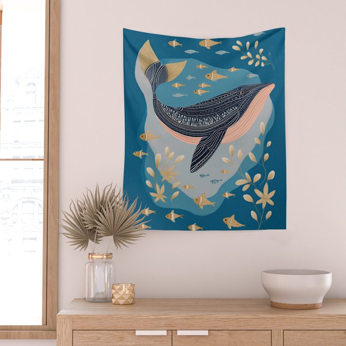 Ocean Lullaby Wall Tapestry Gallery Image 2
