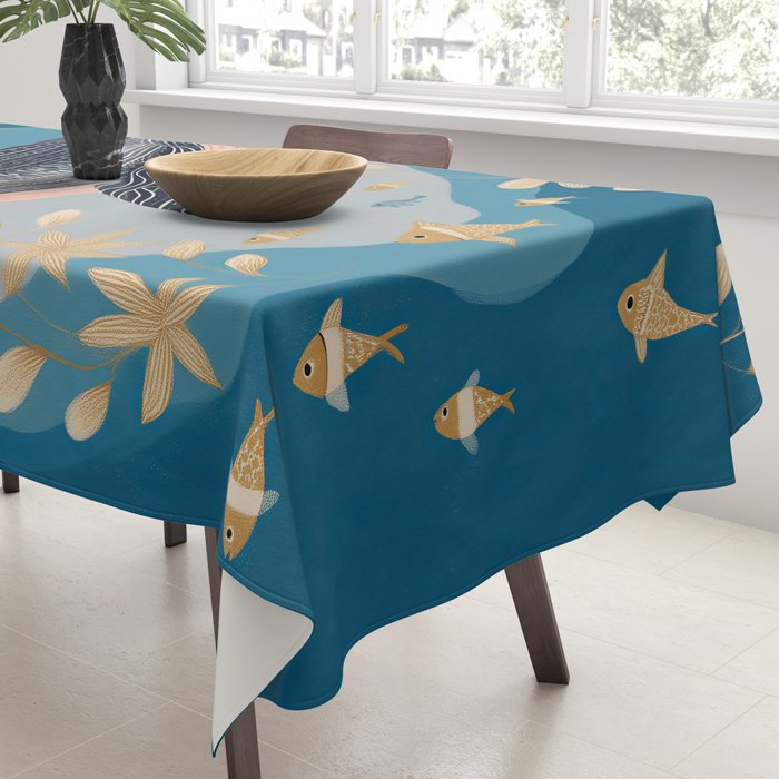 Ocean Lullaby Tablecloth Gallery Image 3
