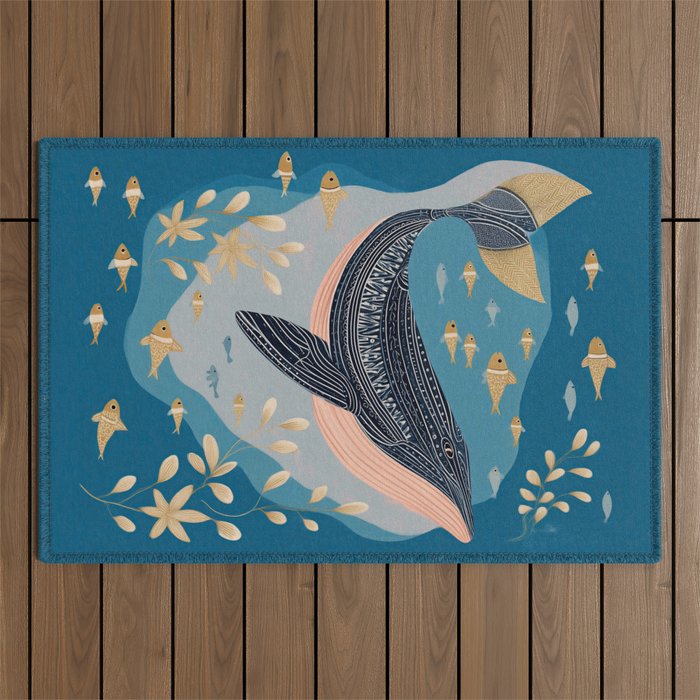 Ocean Lullaby Outdoor Rug Gallery Image 1